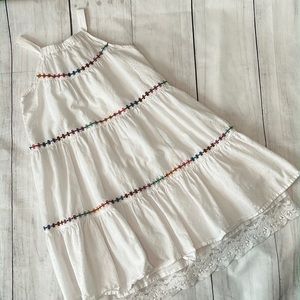 Matilda Jane Swiss dot white dress